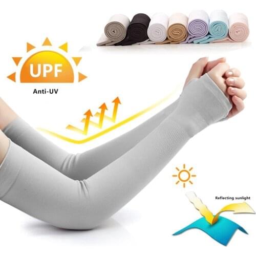 Golf Sleeves Sun Protection Basketball Volleyball Arm Warmer Cycling Run Protective Sleeves For Arm Uv Cover For Women Men Long
