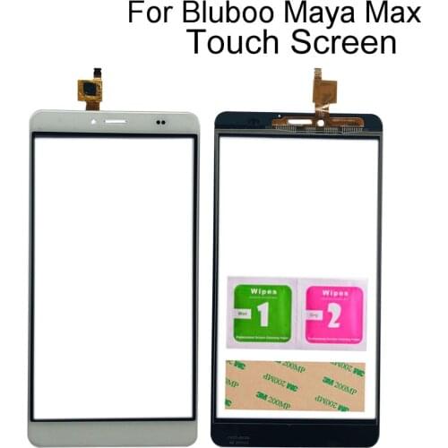 Touch Panel For Bluboo Maya Max Touch Screen Lens Sensor Touch Panel Sensor Replacement Tools 3M Glue