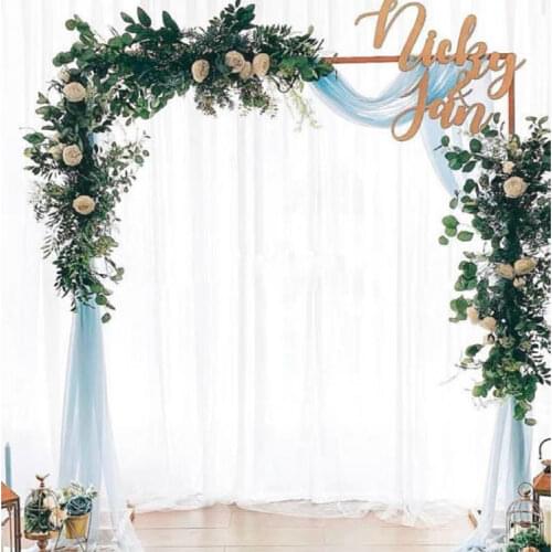 Wedding props wedding stage background frame wrought Iron decorative flower stand birthday party wedding square arch shelf