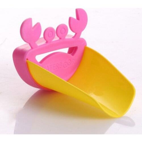 Water-saving Extension Childrens Hand Washing Faucet Extender Rubber Kitchen Bathroom Tools Filter Faucets Water Nozzle 1PCS