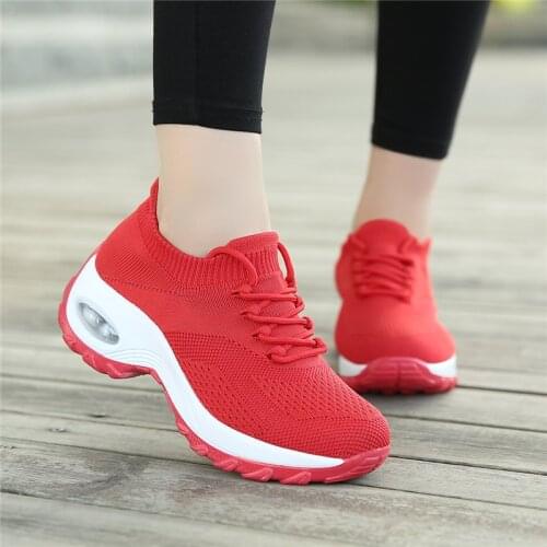 Big 35-42 Women Tennis Shoes Platform Tenis Mujer Cheap 2020 Woman Mother Sport Shoes Ladies Lace Up Trainer Zapatos De Mujer