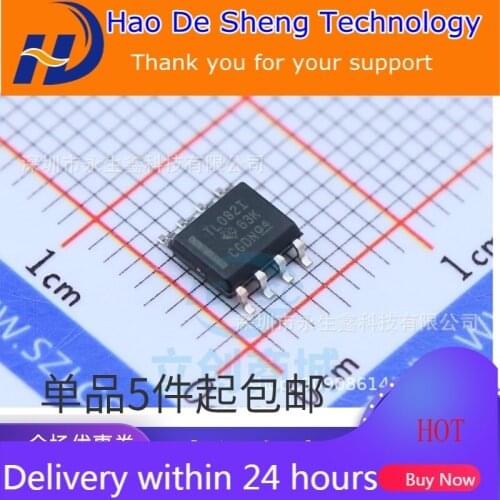 10PCS/LOT TL082IDR TL082ID TL082 SOP-8 Two-way Operational Amplifier IC New Original In Stock