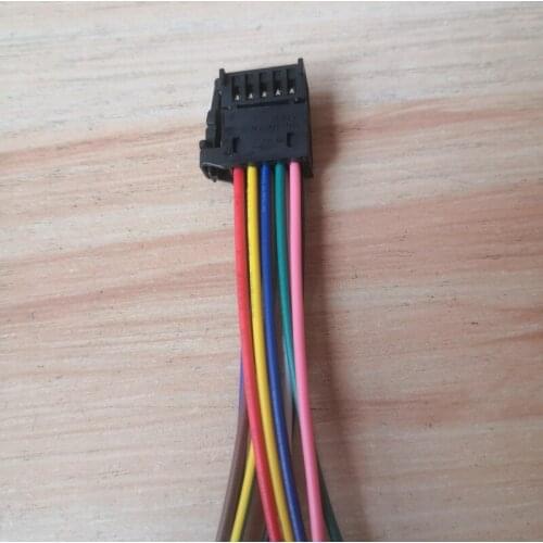 2pcs/lot 10 Pin/Way Lift Switch Seat Adjustment Plug Rearview Mirror Adjustment Connector Wiring Pigtail For VW AUDI 6R0 972 930