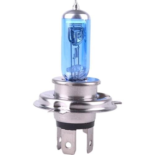 2Pcs/Lot DC 12V 100W H4 Gas Super Bright White Car Headlight Light Universal Fog Lamps External Lights