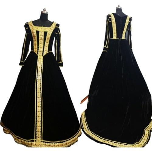 2021 New pink victorian Halloween Cosplay dress Colonial Georgian Renaissance Gothic Historical dress D-742