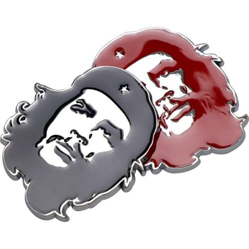 3D CHE Guevara Badge Emblem stickers metal scratches cover car decoration personality creative decal Auto Accessories
