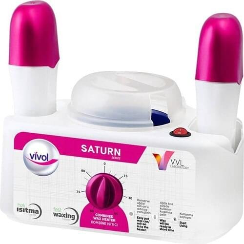 Vivol 2 + 1 Waxing Machine Waxing machine | Electric hair removal wax Machine heater | Waxing Machine | Hair removal Wax Heater