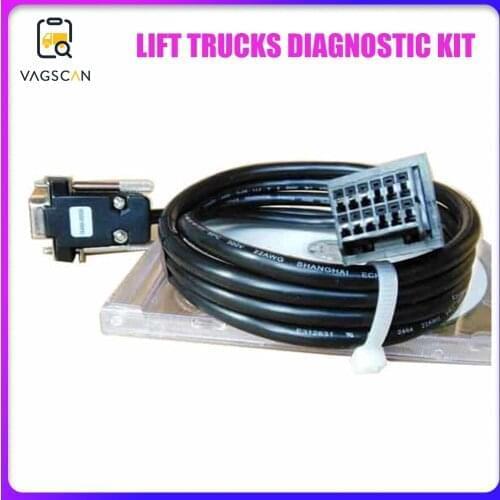 LIFT TRUCKS DIAGNOSTIC KIT For ET COM3 Adapter 12-pin diagnostic cable and The Diagnozer software 3.90