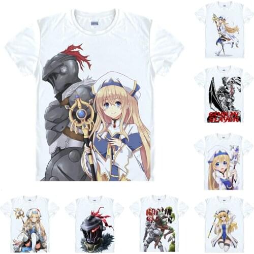 Coolprint Goblin Slayer T Shirt Goburin Sureiya Priestess Onna Shinkan Casual TShirt Premium T-Shirt Printed Short Sleeve Shirts