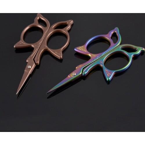 Retro Stainless Steel Butterfly Scissors Cut thread cut tea bags hand-made small scissors