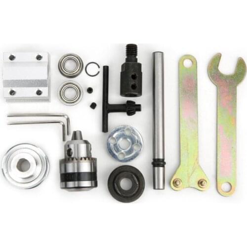 Table Drill B10 Unpowered Spindle Assembly DIY Woodworking Cutting Grinding Table Drill Accessory M10