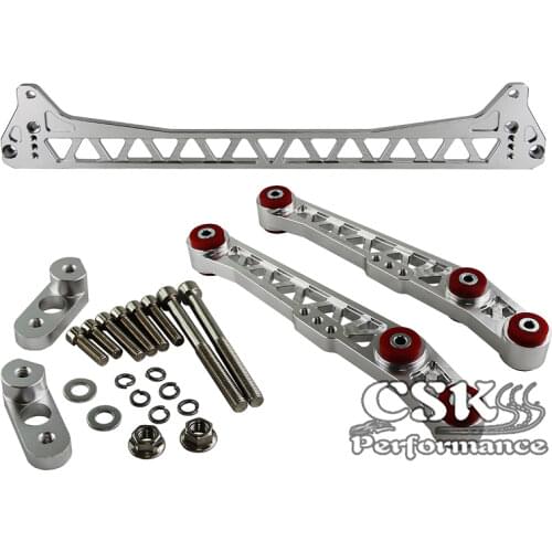 Lower Control Arm+Subframe Brace Fit For 92-95 Honda Civic 94-01Acura Integra