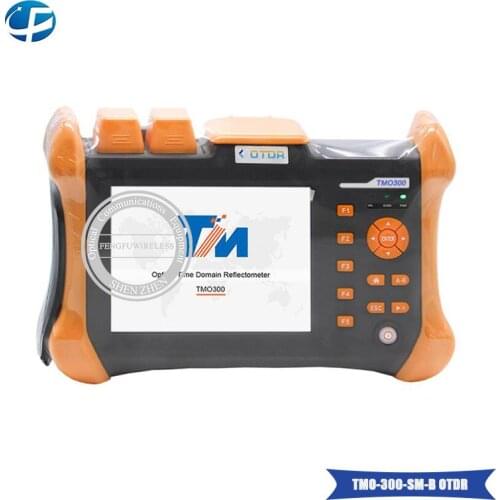 Handheld TMO-300-SM-B OTDR 1310/1550nm 30/28dB Fiber tester Touch Screen Optical Time Domain Reflectometer, Integrated VFL