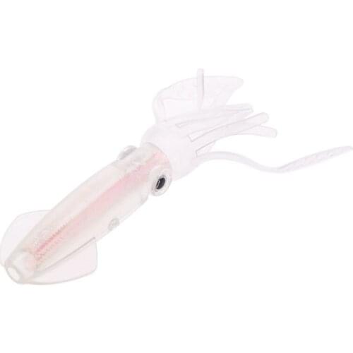 Fishing Fishing Bait Soft Lure Night Luminous Colorful 10cm8g Baits Lifelike Artificial Squid Octopus Simulation Glow Trolling