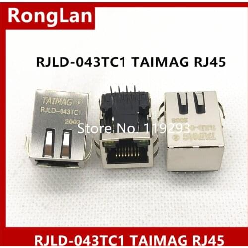 Network transformer RJLD-043TC1 TAIMAG RJ45 network connector interface-50pcs