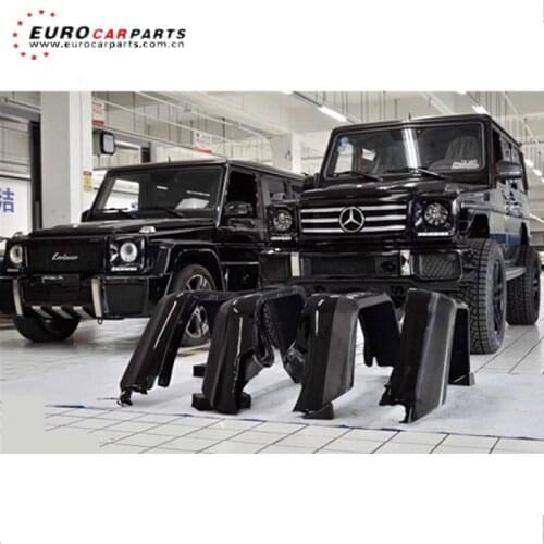 High-quality G-class W463 4x4 fender fit for G-class W463 G500 G55 G350 to 4x4 wide over fenders full carbon fiber material