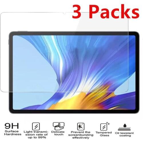 3 PCS Tempered Glass for Huawei Honor V6 KRJ-W09 KRJ-AN00 Tablet Screen Protector For Honor Pad V6 Scratch Proof Glass Film