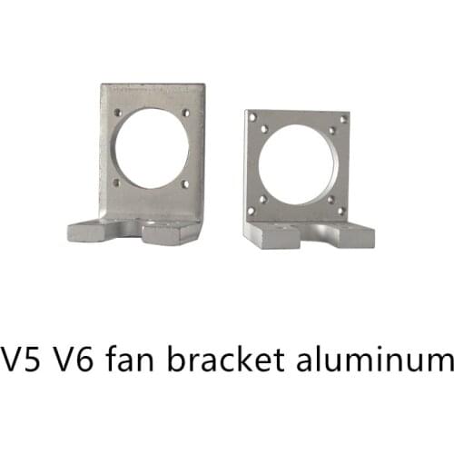 3D printer accessories V5 V6 All-Metal Fan Bracket Hot End Fixed Plate Aluminium Alloy For Printer