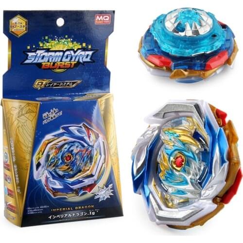 Bayblade Bayblade Burst B-154 Imperial Dragon.Ig' DX Booster With Two-way Pull Ruler Launcher YH2032