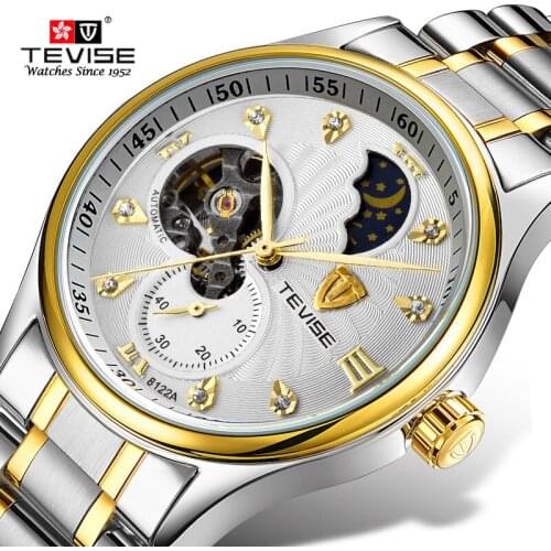 Sport Watches Men Tourbillon Luxury Brand Moonphase Men Army Military Wristwatches Clock Male Mechanical Watch Relogio Masculino