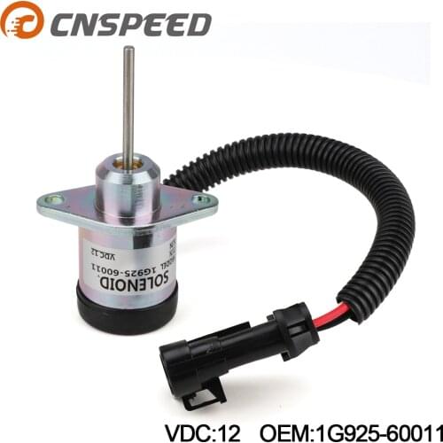 For Bobcat 6691498 Fuel Shut off Solenoid 325 328 329 331 334 335 337 341 425 428 1503ES-12A5UC4S