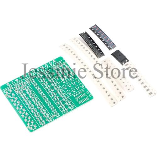 Electronic 2014 New DIY Kit SMT SMD Component Welding Practice Board 65*53mm Soldering DIY Kit Electronic Component Design