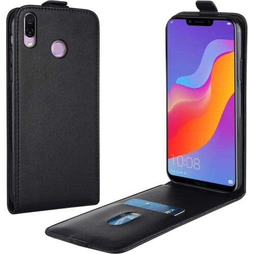 Flip Leather Case for Huawei Honor Play COR-L29 COR-TL10 6.4'' Vertical Cover for Honor Play Case Phone Bag