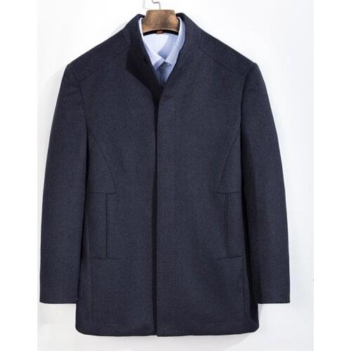 New plus size 10XL 9XL Winter Jacket Men Thickening Wool Coat Slim Fit Jackets Outerwear Warm Man Casual Jacket Overcoat Coat