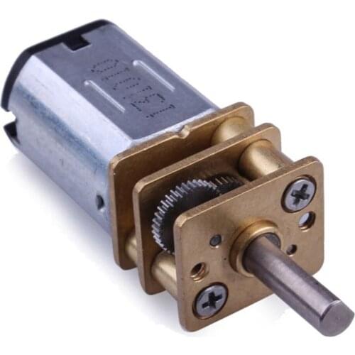 N20 DC Gear Motor Miniature High Torque Electric Gear Boxes Motor With Permanent Magnets