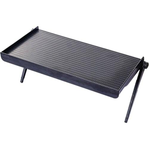 2021 New Multifunctional TV Screen Top Shelf Mounting Storage Bracket Stand Computer Monitor Plastic Rack Foldable Organizer