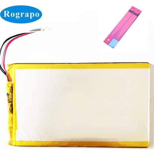 New 3.7V 4000mAh Prestigio MultiPad 2 PRO DUO 7.0 PMP5670C Tablet PC Battery 5-Wire Plug Check Your Battery Before Order