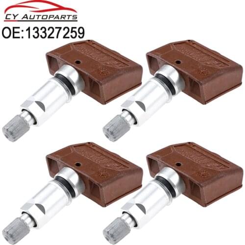 4PCS New TPMS Sensor Tire Pressure Sensor For Opel Buick Enclave Cadillac CTS SRX XTS Escalade GMC Acadia 13327259 433MHZ