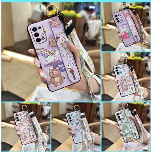Original For Girls Phone Case For OPPO A74 5G/A54 5G Anti-dust Black Case For Man Anime Beautiful