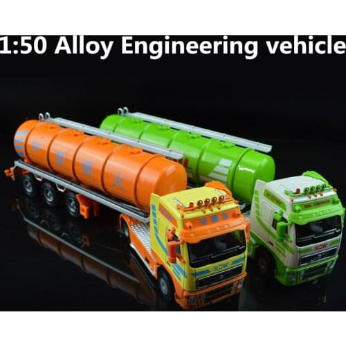 1:32 alloy construction vehicles, tanker high simulation model, metal diecasts, puzzle toy vehicles, free shipping