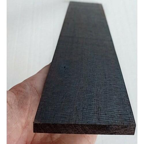 1pcs Indonesia ebony black guitar fingerboard 545X73x8 mm
