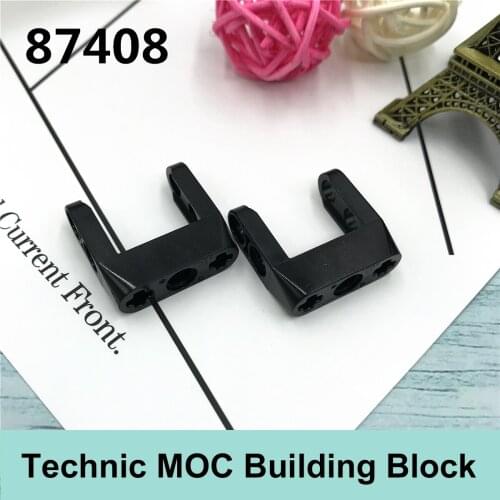 10PCS Technology Building Blocks Parts Compatible with Major Brand Technology Moc Parts 87408 Cross Gifts Toys