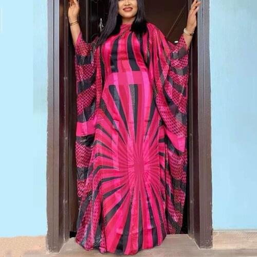 2021 New Yellow Big Summer Chiffon Dress African Women dashiki Fashion Dot Plus Size Vestidos 2 Set Robe Africaine Femme Clothes