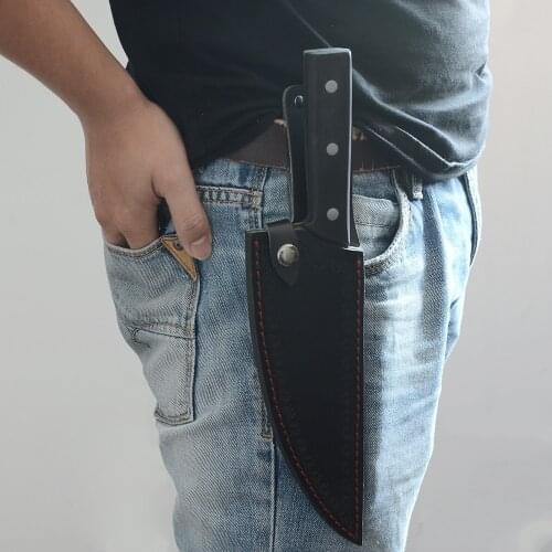 8 inch Hand Forging Kitchen Knife For Meat Chopping Vegetables Cutter Chef Knife High Carbon Steel Cooking Tools