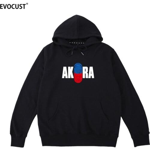 Akira Retro Japanese Anime Vaporwave Synthwave Harajuku Hip Hop Funny Kawaii Hoodies Sweatshirts men women unisex Cotton