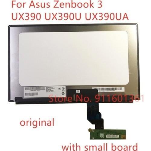 B125HAN03.0Free shipping original lcd replace FOR Asus ZenBook 3 UX390 UX390U UX390UA UX390UAK LCD Screen LCD Assembly 12.5" FHD