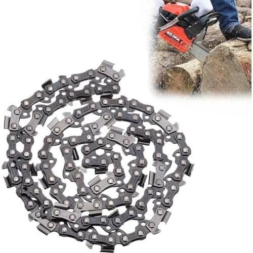 2Pcs Chainsaw Chain 14 Inch Chainsaw 52 Drive Chain Guide Saw Chain Replacement Accessory Wood Cutting Universal Chain