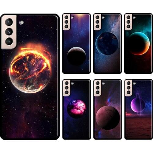 Sky Space planet Soft Cover For Samsung Galaxy S10 S8 S9 S20 Plus Note 10 Note 20 Ultra S21 S20 FE Case