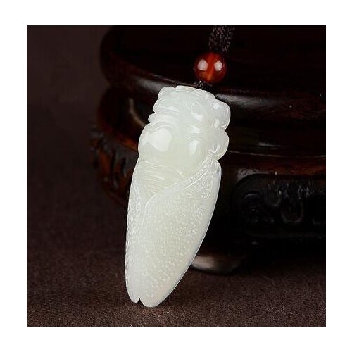 Cicada Pendant Mens and Womens jewelry Necklace распродажа Hetian Jade White Jade Pendant charms for jewelry making