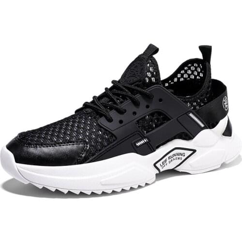 Summer Men Casual Shoes Fashion Sneakers Men Tenis Masculino Mesh Lightweight Breathable Slip on Outdoor Walking Shoes Plus Size