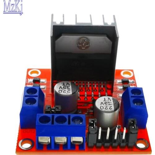 1PCS HOT NEW L298N Driver Board Module L298 Stepper Motor Smart Car Robot Breadboard Peltier High Power