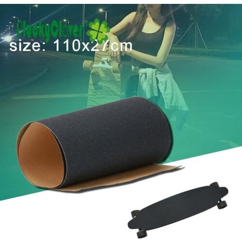 110x27cm Longboard Griptape Waterproof Skateboard Cruiser Sandpaper Anti-Slid Dance Dancing Baord GripTape for Longboard Scooter
