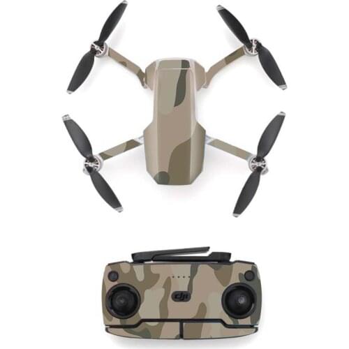 Fashion Camouf Style Waterproof skin Sticker for DJI Mavic Mini Drone And Remote Controller Decal Vinyl Skins Cover 5 Styles