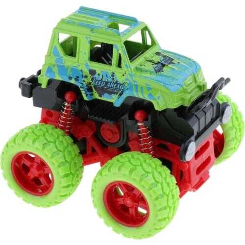 Monster Trucks Friction Powered Car Toy for 2 3 4 5 Year Old Kids Boys Girls