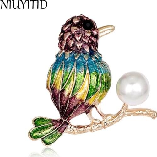 Броши птица на одежду NIUYITID China At AliExpress