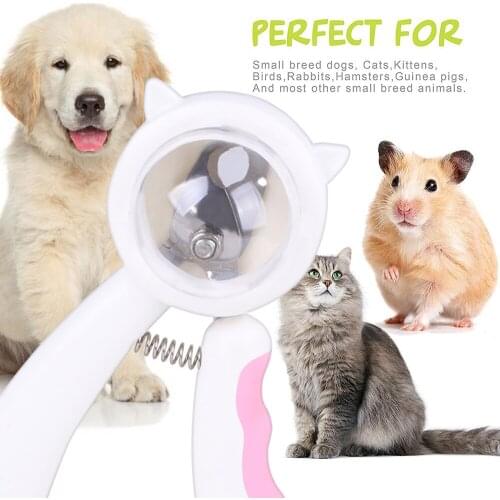 Pet nail clippers file effectively prevent splash cat head with nails cut general cats and dogs